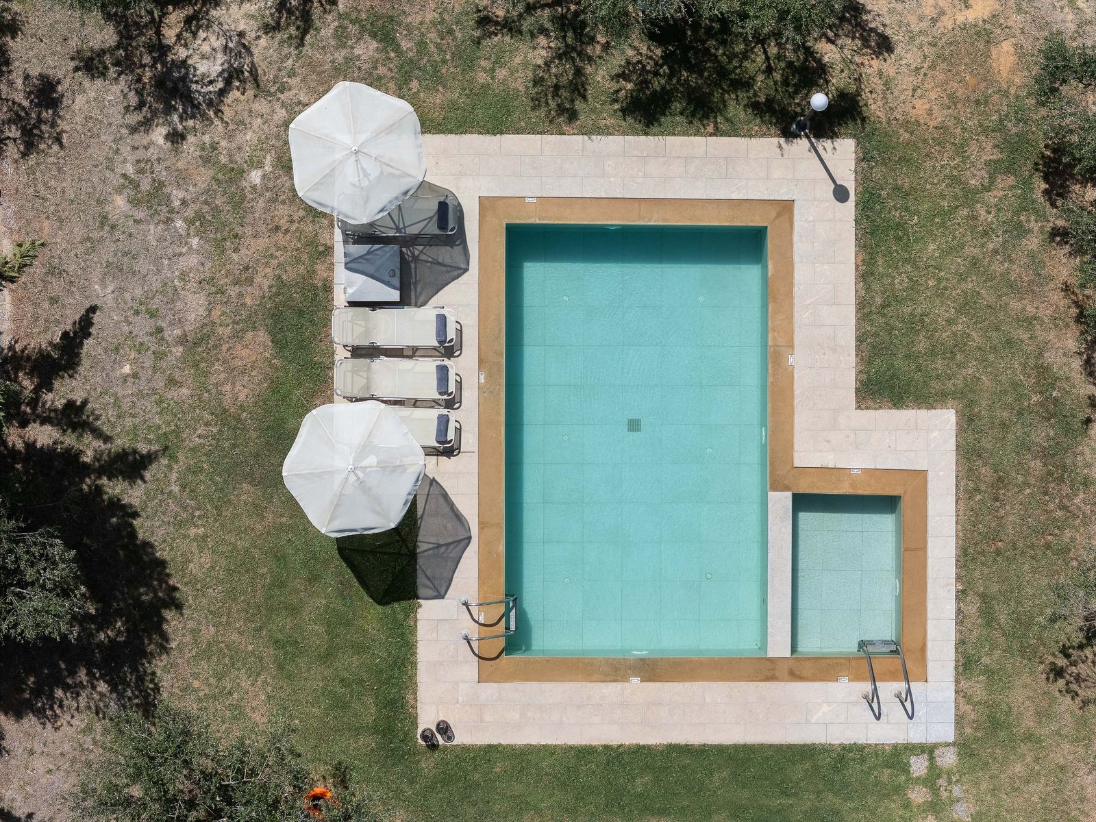 Drone Modernist Pool Villa 