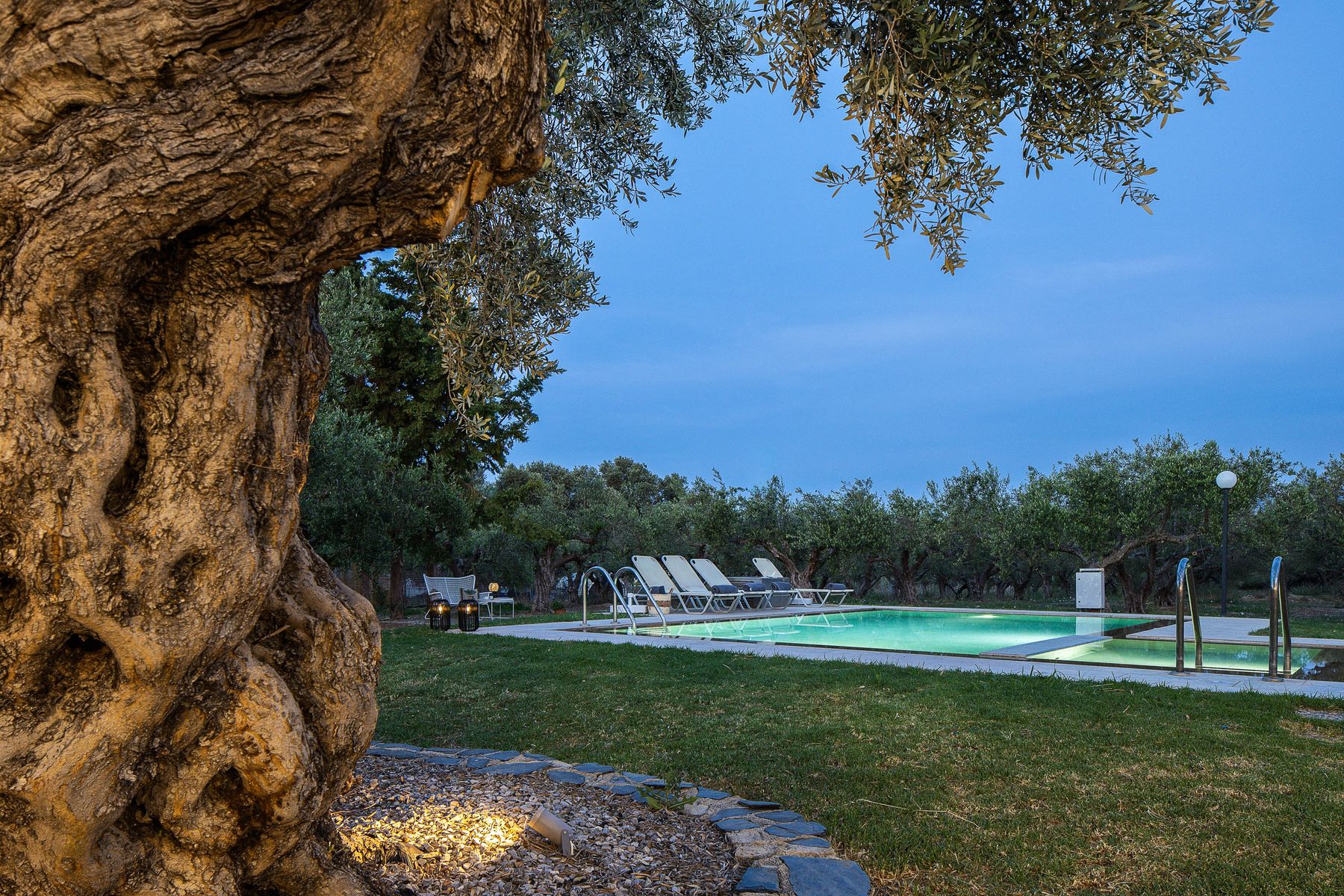 Outdoor Modernist Pool Villa 