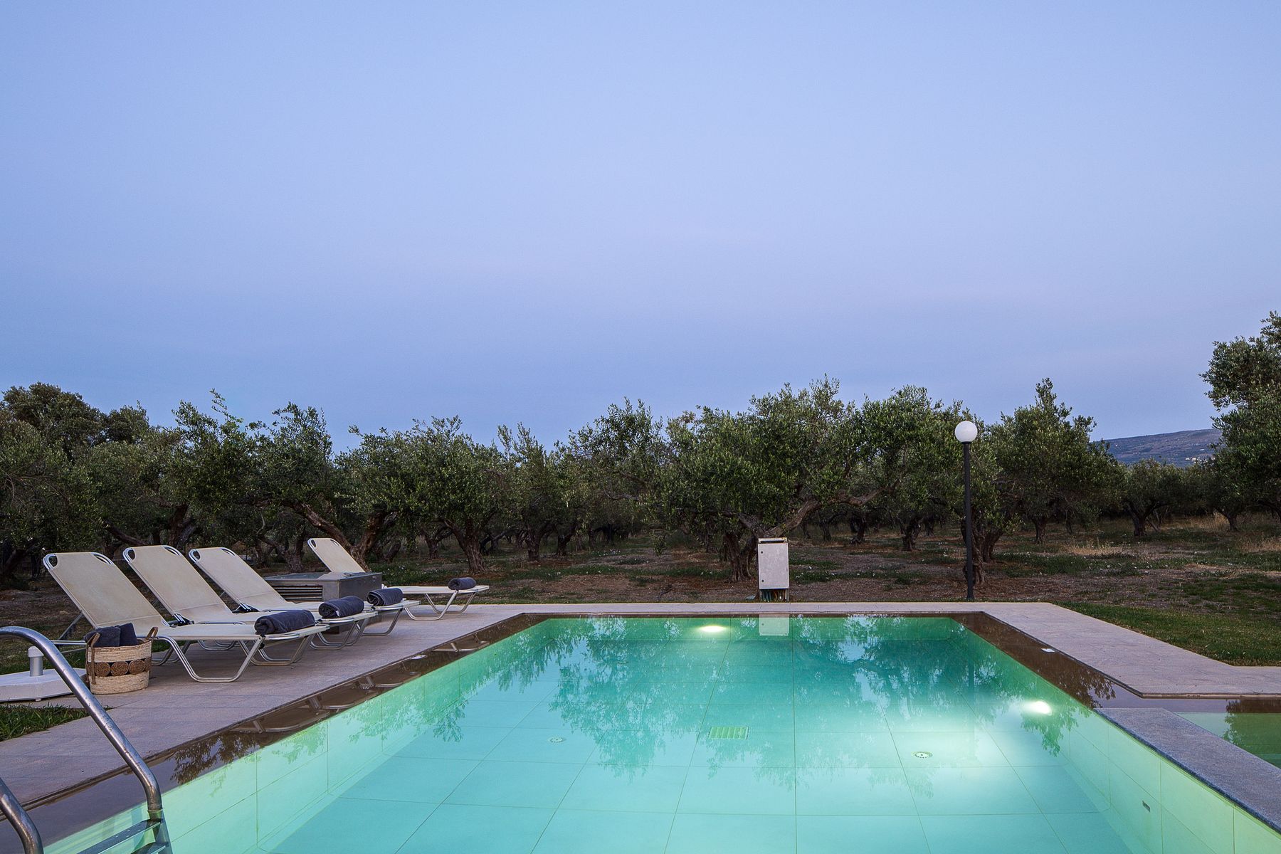 Outdoor Modernist Pool Villa 