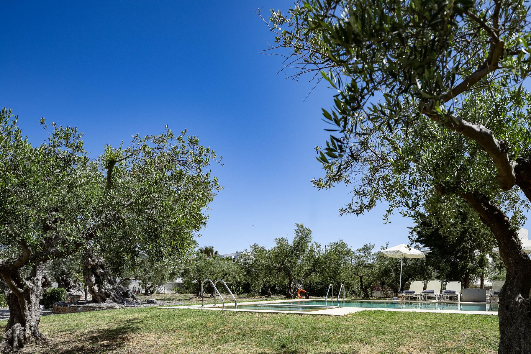 Outdoor Modernist Pool Villa 