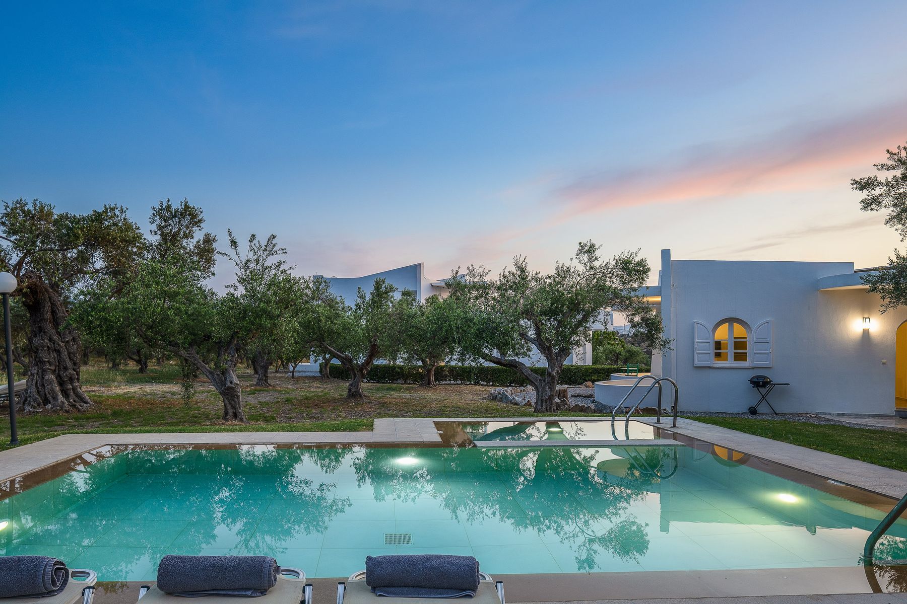 Outdoor Modernist Pool Villa 
